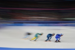 APTOPIX Milan Cortina Olympics Short Track Speedskating