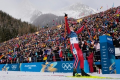 APTOPIX Milan Cortina Olympics Biathlon