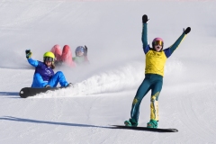 APTOPIX Milan Cortina Olympics Snowboard