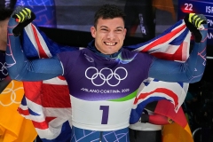 APTOPIX Milan Cortina Olympics Skeleton