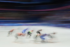 APTOPIX Milan Cortina Olympics Short Track Speedskating