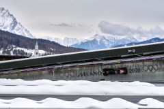 APTOPIX Milan Cortina Olympics Bobsled